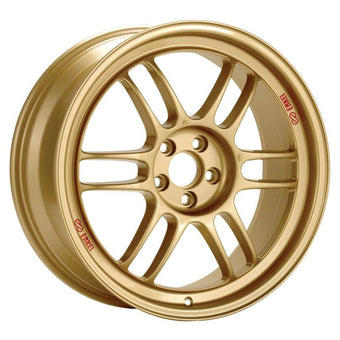 compare product Enkei RPF1 17x9 5x114.3 35mm Offset 73mm Bore Gold Wheel