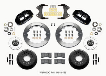 compare product Wilwood Narrow Superlite 6R Front Hub Kit 12.88in WWE ProSpindle (5x4.75in 5x5.00in Hub)