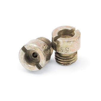 compare product Edelbrock Standard Main Jets 1/4-32 Thread Jet 59 Size-0 058In Quantity-2
