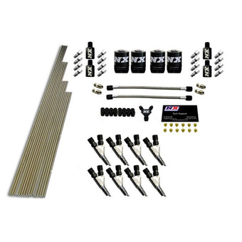 compare product Nitrous Express 8 Cyl STD Nozzle Intake Plumbing Kit (Incl Hardware)