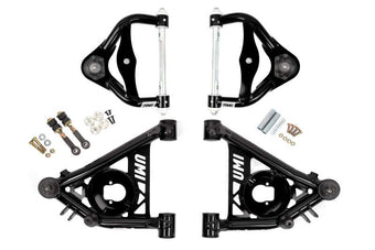 compare product UMI Performance 78-88 G-Body S10 Tubular Front Upper & Lower A-Arms Poly
