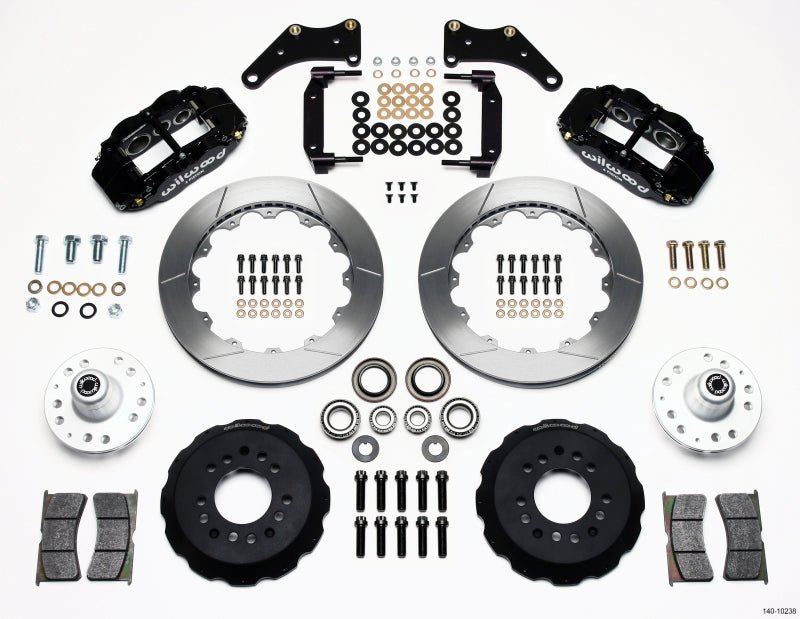 Wilwood Narrow Superlite 6R Front Hub Kit 12.88in Large GM 57 - 70 Drop Spindle - My Store
