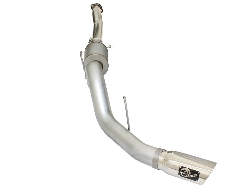 aFe Atlas Exhausts 4in Cat - Back Aluminized Steel Exhaust 2015 Ford F - 150 V6 3.5L (tt) Polished Tip - My Store