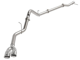 compare product aFe Rebel XD Series 3 IN 304 Stainless Steel DPF-Back Exhaust w/Dual Polished Tips
