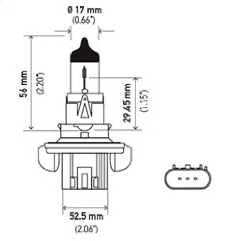 Hella Optilux H13/9008 12V 60/55W XB Xenon White Bulbs (Pair) - My Store