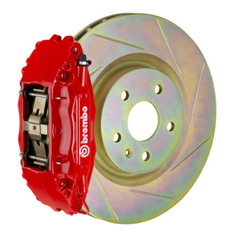 compare product Brembo 12-16 FR-S Front GT BBK 4 Piston Cast 2pc 326 x30 1pc Rotor Slotted Type1-Red