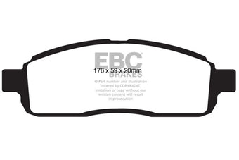 compare product EBC 09 Ford F150 4.6 (2WD) 6 Lug Yellowstuff Front Brake Pads