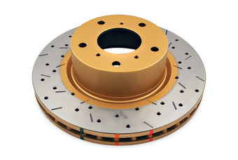 compare product DBA 2004 Pontiac GTO 4000 Series Drilled and Slotted Front Rotor