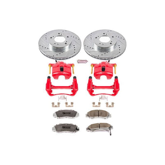 compare product Power Stop 97-01 Acura Integra Front Z26 Street Warrior Brake Kit w/Calipers