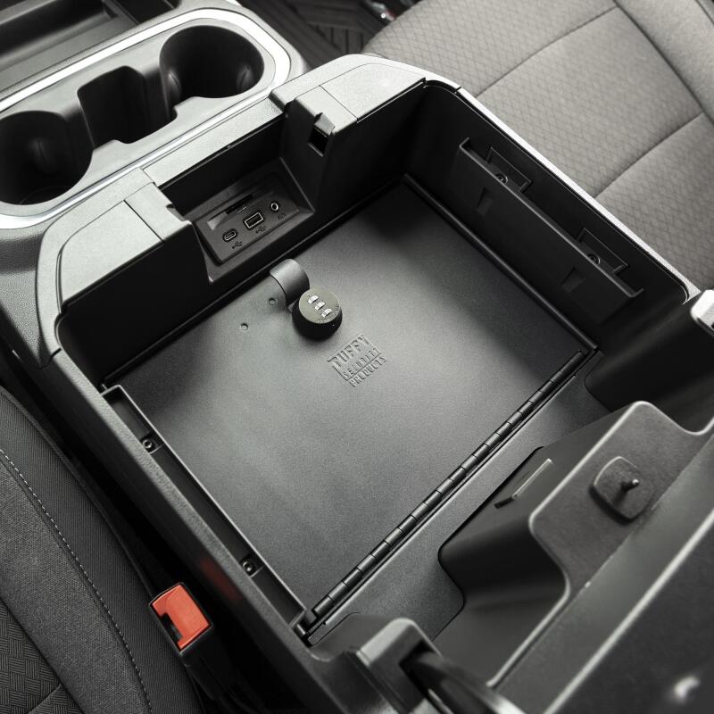 Tuffy Console Safe W/ Combo Lock For Chevrolet Silverado And Gmc Sierra W/ Flow Thru Console - My Store