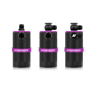 compare product Mishimoto Universal Baffled Oil Catch Can - Purple