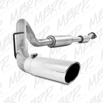 compare product MBRP 11-13 Ford F150 SVT Raptor 6.2L EC-SB/CC-SB 3.5in Cat Back Single Exit Alum Exhaust System