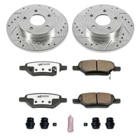 Power Stop 04 - 08 Chevrolet Malibu Front Z26 Street Warrior Brake Kit - My Store