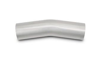 compare product Vibrant 3.5in OD T304 SS 15 Deg Mandrel Bend 5in Leg Length (5.5in Centerline Radius)