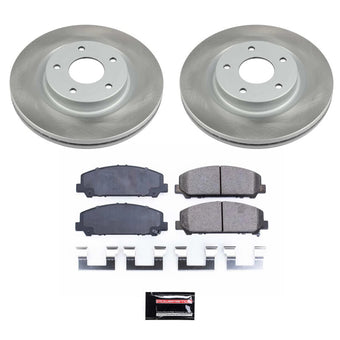 compare product Power Stop 08-10 Nissan TITAN Front Semi-Coated Rotor Kit