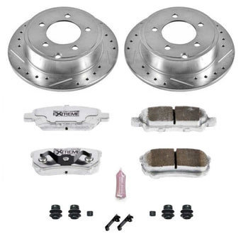 compare product Power Stop 11-14 Chrysler 200 Rear Z26 Street Warrior Brake Kit