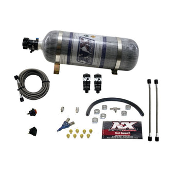 compare product Nitrous Express Hitman EFI Single Nozzle Piranha Nitrous Kit (35-75HP) w/Composite Bottle
