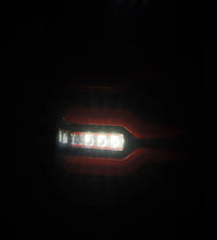 AlphaRex 99 - 06 Chevrolet Silverado/99 - 06 GMC Sierra LUXX - Series LED Tail Lights - Black/Red - My Store