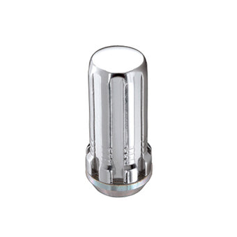 compare product McGard SplineDrive Lug Nut (Cone Seat) M14X1.5 / 1.935in. Length (4-Pack) - Chrome (Req. Tool)