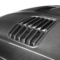Anderson Composites 16 - 19 Chevrolet Camaro Double Sided Carbon Fiber Type - T2 Style Hood - My Store