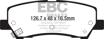 compare product EBC brake Ultimax2 brake Pads