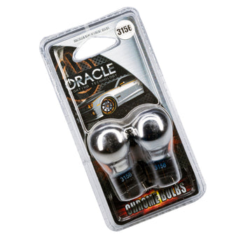 compare product Oracle 3156 Chrome Bulbs (Pair) - White