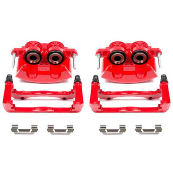 compare product Power Stop 98-02 Chevrolet Camaro Front Red Calipers w/Brackets - Pair