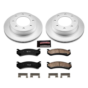 compare product Power Stop 01-03 Chevrolet Silverado 1500 HD Rear Z17 Evolution Geomet Coated Brake Kit