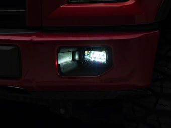 compare product Raxiom 15-20 Ford F-150 Dual Function LED Fog Lights- White/Yellow