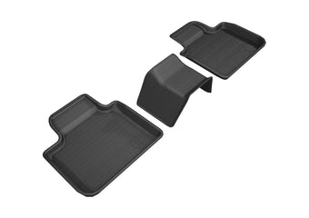 compare product 3D MAXpider 2018-2019 BMW 6 Series Gran Turismo Kagu 2nd Row Floormats - Black