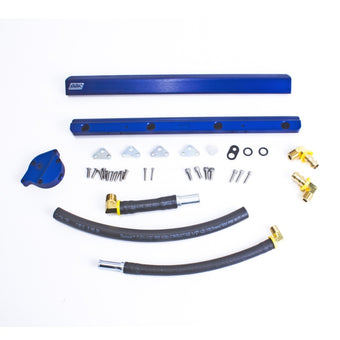 compare product BBK 86-93 Mustang 5.0 High Flow Billet Aluminum Fuel Rail Kit