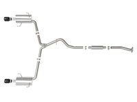 aFe Subaru Forester XT 14 - 18 H4 - 2.5L (t) Takeda 2 - 1/2in to 2 - 1/4in 304 SS Cat - Back - Black Tip - My Store