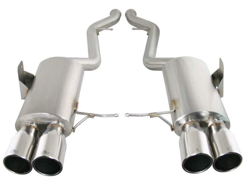 aFe MACHForce XP Exhaust Cat - Back SS - 304 08 - 13 BMW M3 (E90) V8 - 4.0L - My Store