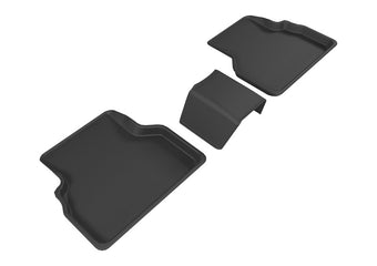 compare product 3D MAXpider 2015-2018 Audi Q3 Kagu 2nd Row Floormats - Black