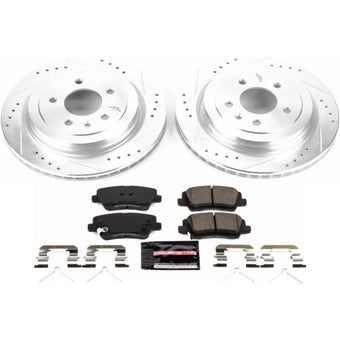 compare product Power Stop 16-18 Cadillac ATS Rear Z23 Evolution Sport Brake Kit