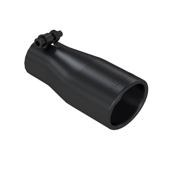 compare product MBRP Universal Tip 2.5 O.D. Oval End 3.75 Inlet 10in length - Black Finish