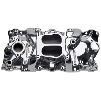 compare product Edelbrock Performer Manifold Polished