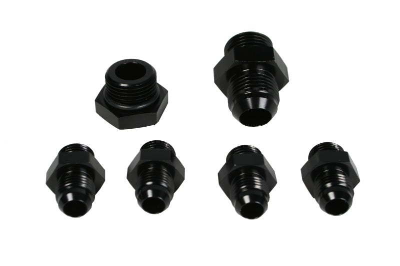 Aeromotive A4 Regulator Fitting Kit (for two (2) carbs) (4) AN - 06/(1) AN - 10/(1) AN - 10 Plug) - My Store