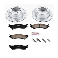 Power Stop 03 - 05 Ford E - 350 Club Wagon Rear Z23 Evolution Sport Brake Kit - My Store