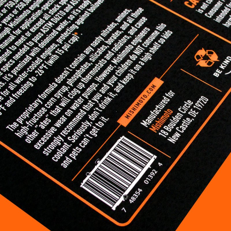 Mishimoto Liquid Chill Synthetic Engine Coolant - Full Strength - My Store