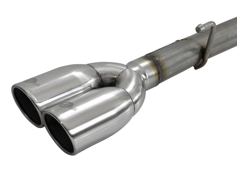 aFe Vulcan Series 3 - 2.5in 304SS Exh Cat - Back w/ Pol Tips 2019 GM Silverado/Sierra 1500 L4 - 2.7L (t) - My Store