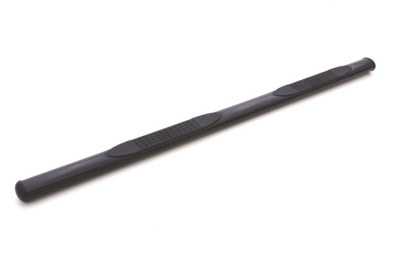 Lund 05 - 23 Nissan Frontier Crew Cab 4in. Oval Straight Steel Nerf Bars - Black - My Store