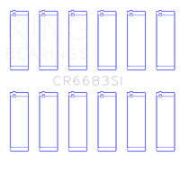 King Engine Bearings Chevrolet 262 (Od+.002in) (Size +0.25mm) Connecting Rod Bearing Set - My Store