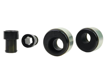 compare product Whiteline Plus 10/01-05 BMW 3 Series E46 Frt Control Arm - Lwr Inr Rear Bushing Caster Correction