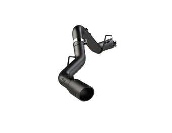 compare product MBRP 2020+ GMC/Chevy 2500/3500 6.6L Duramax 4in Mand Bent Tubing Pro-Ser Cat Back Single Side - Blk