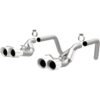 compare product MagnaFlow 09-11 Chev Corvette V8 6.2L Comp Series Quad Center Rear Exit SS Cat-Back Perf Exhaust