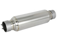 aFe MACH Force - Xp Resonator 2 - 1/2 IN Inlet/Outlet x 4 IN Dia. x 12 IN Body x 15 IN Overall Length - My Store