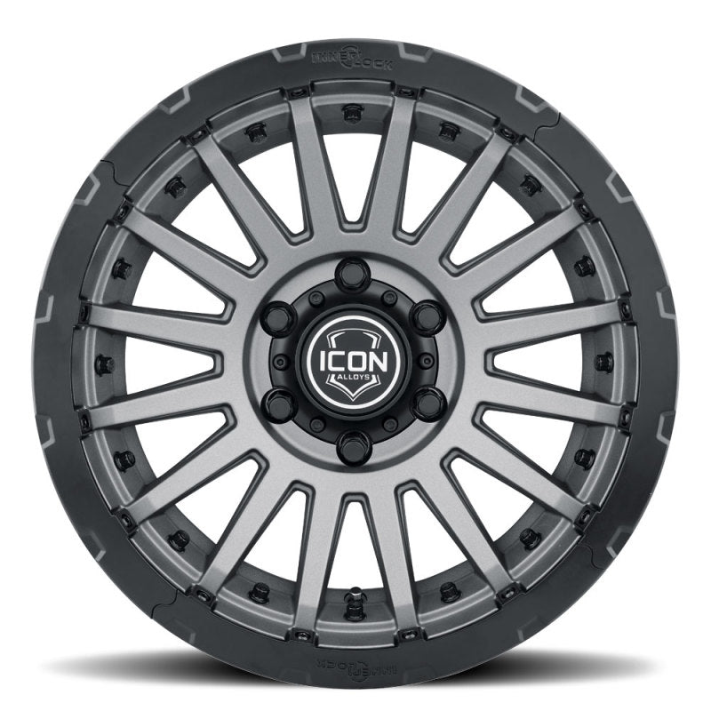 ICON Recon Pro 17in. Halo Rock Ring Kit - Black - My Store