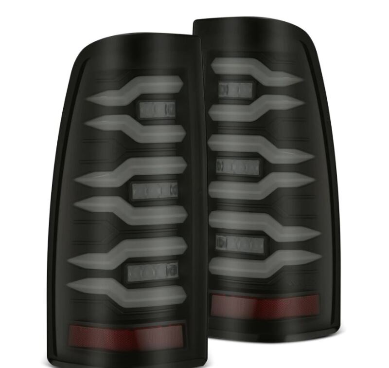 AlphaRex 99 - 06 Chevrolet Silverado/99 - 06 GMC Sierra LUXX - Series LED Tail Lights - Black - My Store