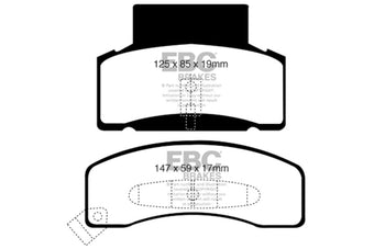 compare product EBC 92-99 Chevrolet C30 DRW Ultimax2 Front Brake Pads
